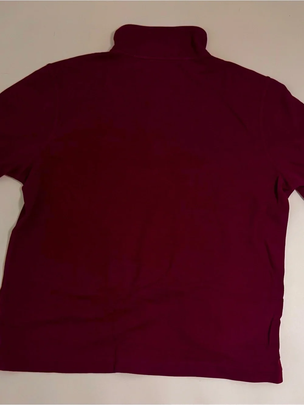 Banana Republic Zip-Up Sweater - Burgundy
